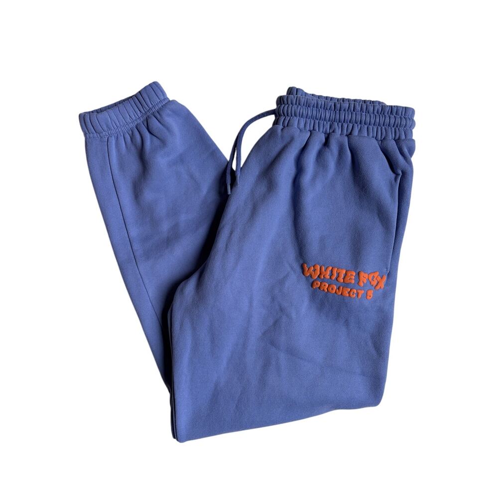 White Fox Project 5 Sweatpants (Periwinkle Blue) - Small